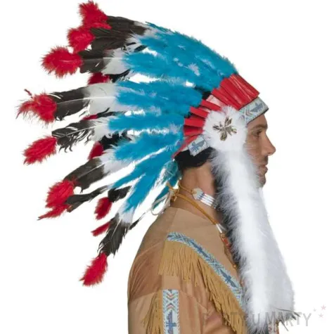 pioropusz indianski kolorowy smiffys