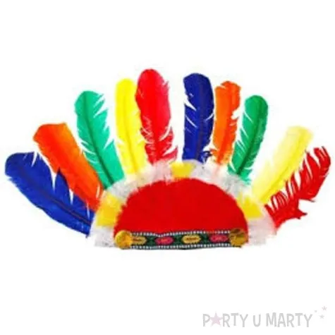 pioropusz party indianin apacz kraszek