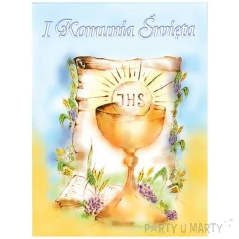 plakat 1 komunia swieta 40 x 58 cm