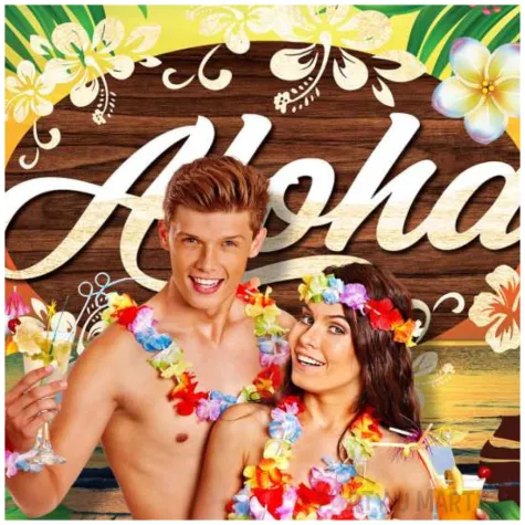 plakat aloha hawaje guirca 220 x 150 cm