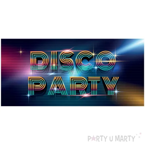 plakat disco party congee 70x33 cm