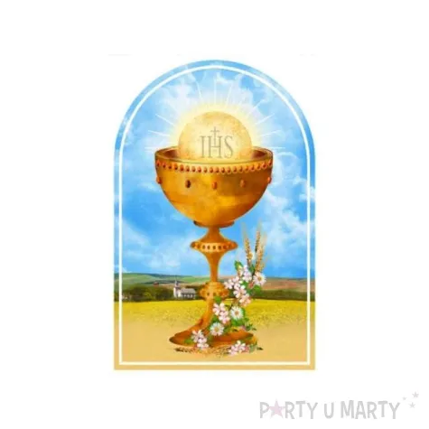 plakat komunijny 29 x 46 cm 1 szt