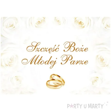 plakat szczesc boze 68 x 48 cm 1 szt