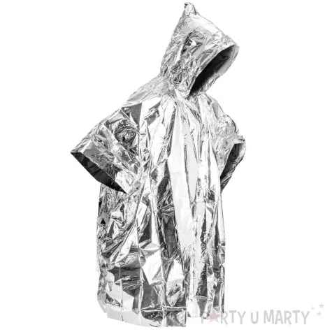 plaszcz termiczny poncho z kapturem gadgetmaster