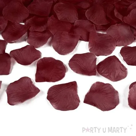 platki roz classic bordowy partydeco 500 szt