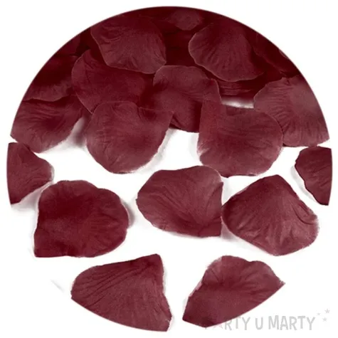 platki roz classic bordowy partydeco 500 szt