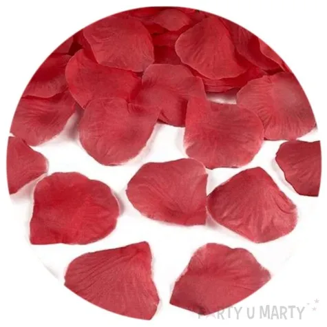 platki roz classic czerwone partydeco 100 szt