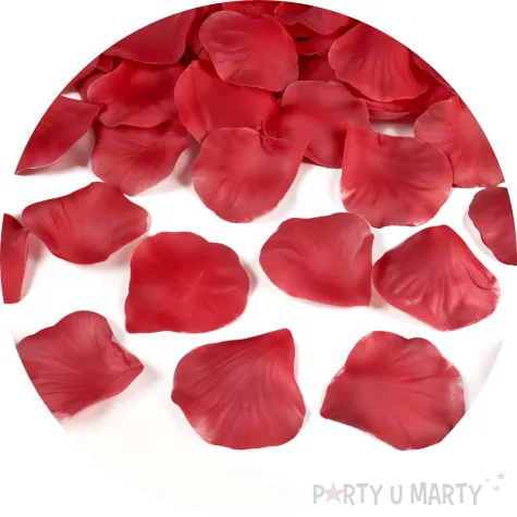 platki roz classic czerwony partydeco 500 szt