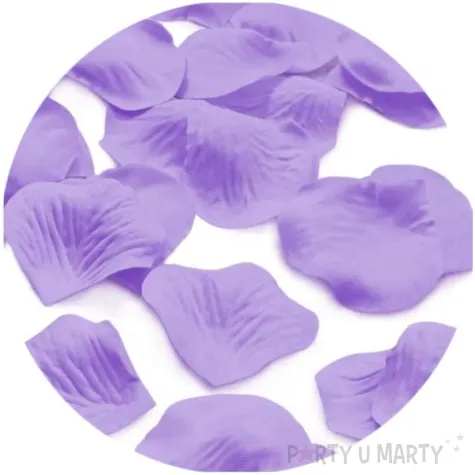 platki roz classic fioletowe partypal 100 szt