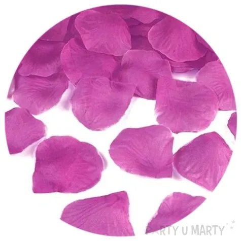 platki roz classic fuksja partydeco 100 szt