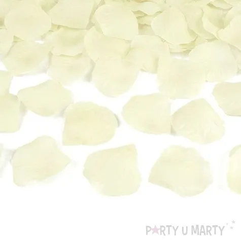 platki roz classic kremowe partydeco 100 szt