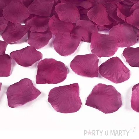 platki roz classic rozowe ciemne partydeco 100 szt