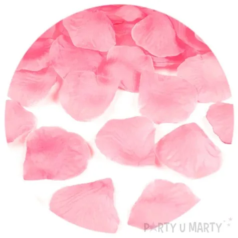 platki roz classic rozowe jasne partydeco 500 szt