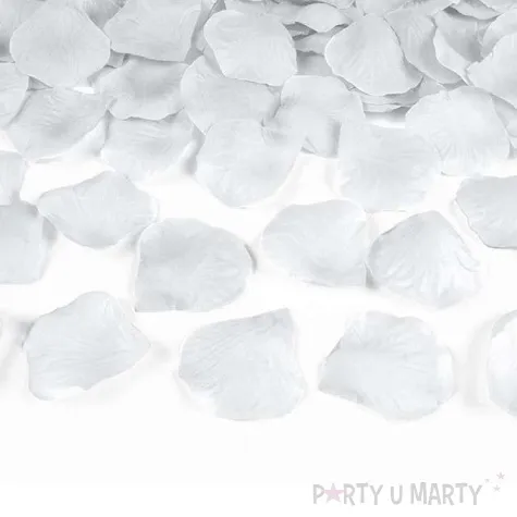 platki roz classic srebrne partydeco 100 szt