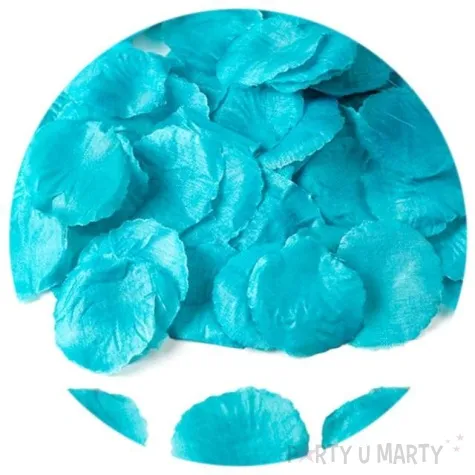 platki roz classic turkusowe czakos 100 szt