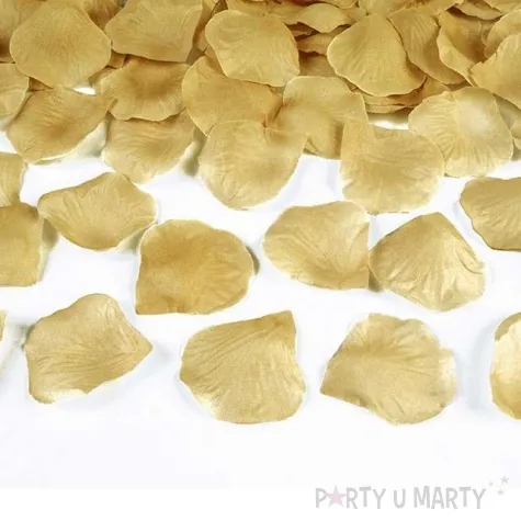 platki roz classic zlote partydeco 500 szt