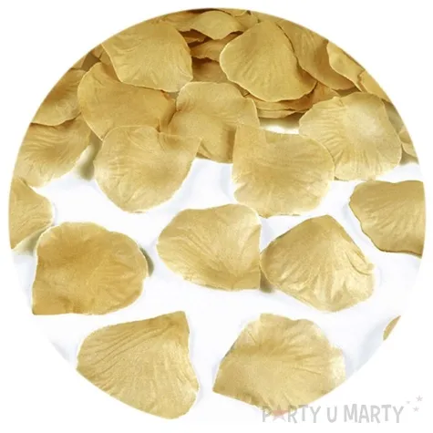 platki roz classic zlote partydeco 500 szt