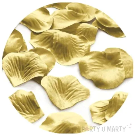 platki roz classic zlote partypal 100 szt