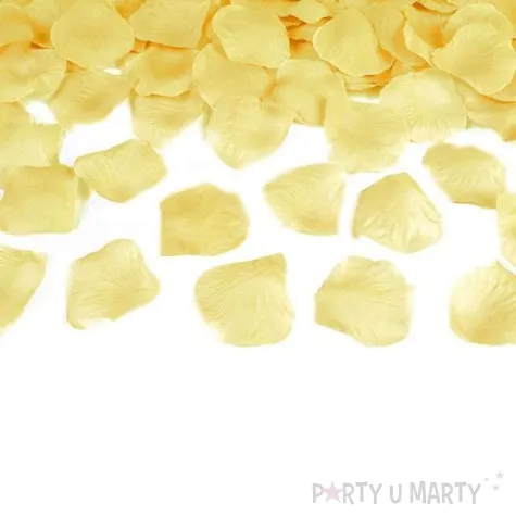 platki roz classic zolte partydeco 500 szt