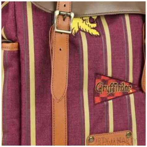 plecak harry potter gryffindor lux bordowe paski cerda