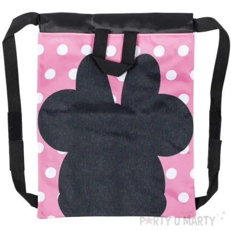 plecak worek myszka minnie rozowy cerda
