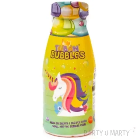 plyn do baniek mydlanych jednorozec tuban 250ml