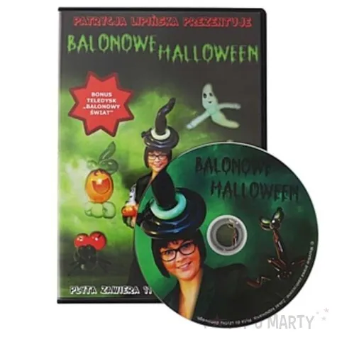 plyta dvd balonowe halloween