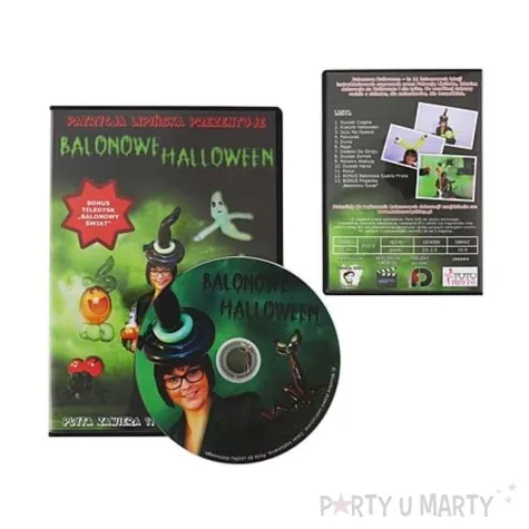 plyta dvd balonowe halloween