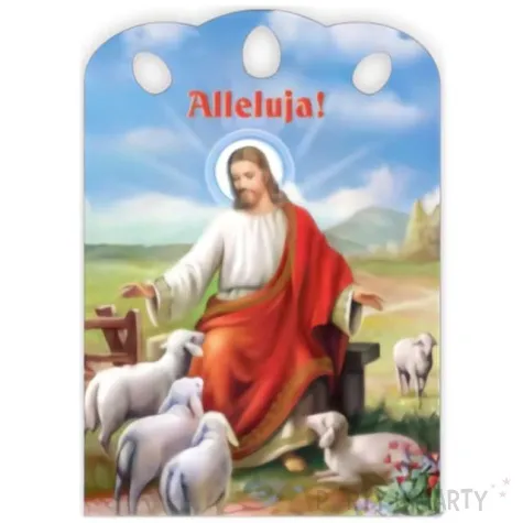 pocztowka alleluja jezus na lace maki 104 x 147 mm