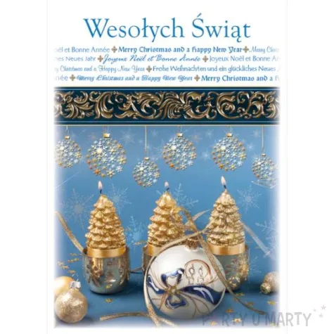 pocztowka wesolych swiat w wielu jezykach maki a6