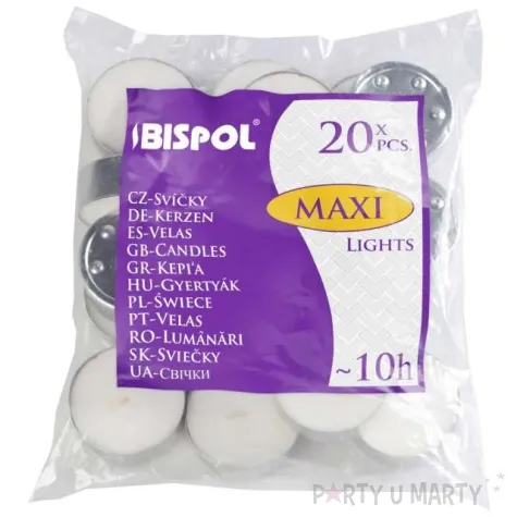 podgrzewacz classic xl 10h bispol 20 szt