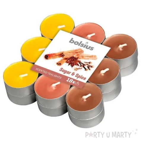 podgrzewacz zapachowy cynamon pomaranczowy bolsius 18 szt