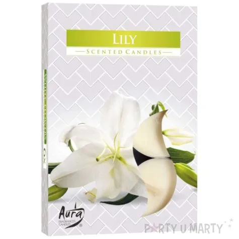 podgrzewacz zapachowy lilia bispol 4h 6 szt