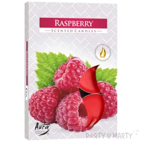 podgrzewacz zapachowy malina bispol 4h 6 szt