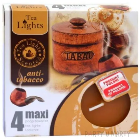 podgrzewacz zapachowy maxi antytabak admit 4 szt