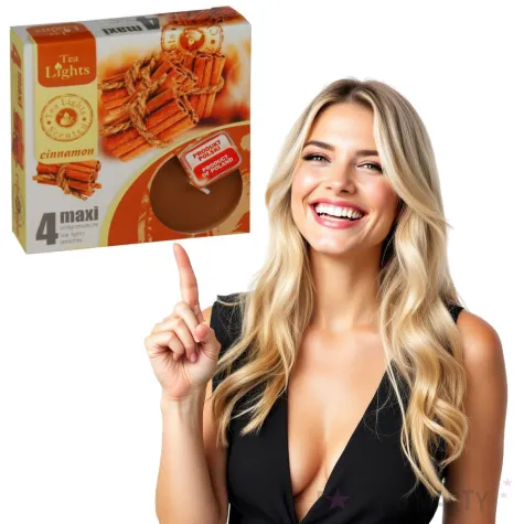 podgrzewacz zapachowy maxi cynamon ravi 4 szt