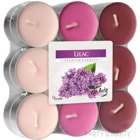 podgrzewacz zapachowy miks kolorow bez bispol 4h 18 szt