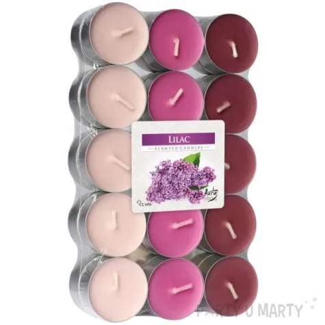 podgrzewacz zapachowy miks kolorow bez bispol 4h 30 szt