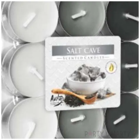 podgrzewacz zapachowy miks kolorow grota solna bispol 4h 30 szt