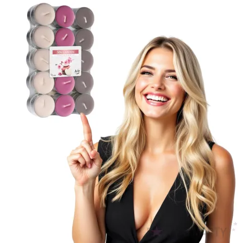 podgrzewacz zapachowy miks kolorow ogrod spa bispol 4h 30 szt