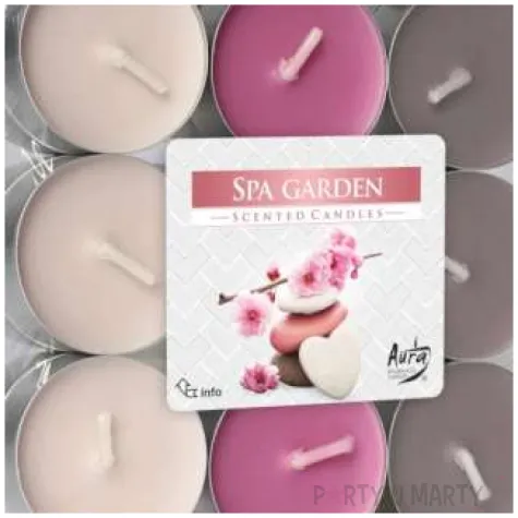 podgrzewacz zapachowy miks kolorow ogrod spa bispol 4h 30 szt