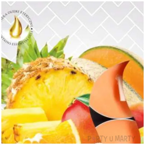 podgrzewacz zapachowy owoce tropikalne bispol 4h 6 szt