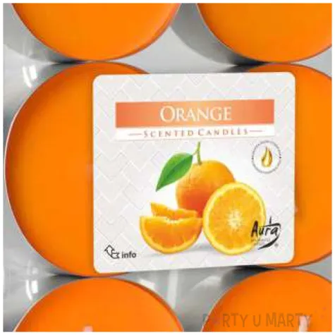 podgrzewacz zapachowy pomarancza bispol 8h 6 szt