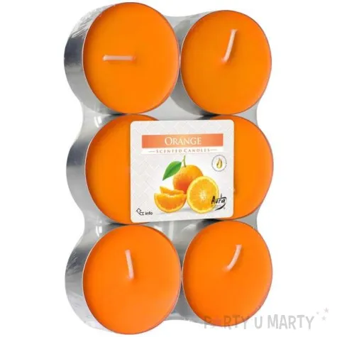 podgrzewacz zapachowy pomarancza bispol 8h 6 szt