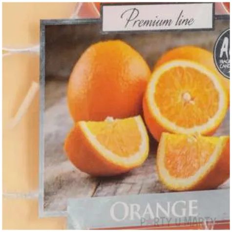 podgrzewacz zapachowy premium pomarancza bispol 4h 18 szt