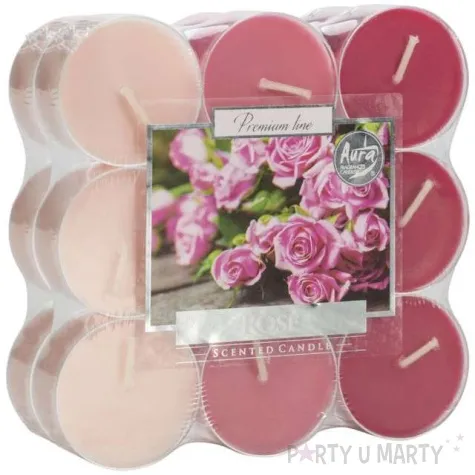 podgrzewacz zapachowy premium roza bispol 4h 18 szt