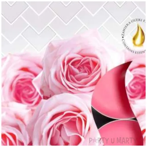 podgrzewacz zapachowy roza bispol 4h 6 szt