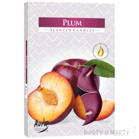 podgrzewacz zapachowy sliwka bispol 4h 6 szt