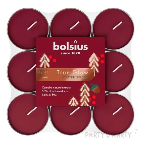 podgrzewacz zapachowy swiateczne przyprawy bolsius 4h 18 szt