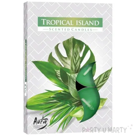 podgrzewacz zapachowy tropikalna wyspa bispol 4h 6 szt